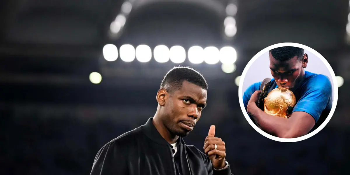 El Campeón del Mundo con Francia hizo una emotiva confesión sobre este jugador de Colombia Foto: Paul Pogbá