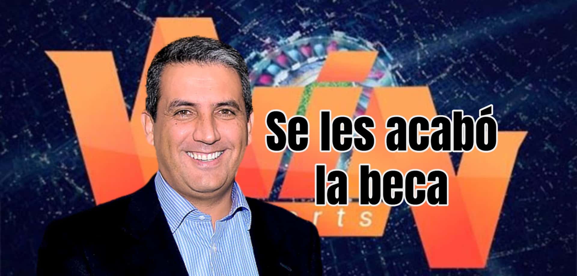 El canal deportivo podría estar en sus últimos meses de operación. Foto de fondo tomada de Plataformas.news y de Jaramillo de Dimayor.