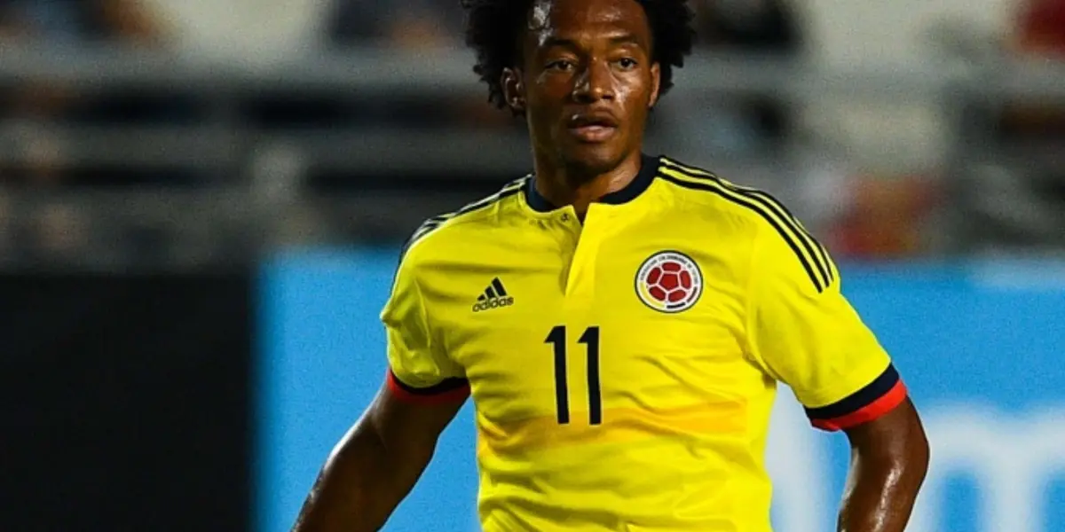El capitán de la Selección Colombia se molestó con un compañero que dejó hacer un centro con el cual Argentina consiguió la única anotación hasta el momento en el Mario Alberto Kempes