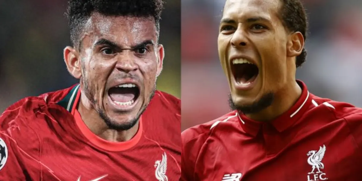 El capitán del Liverpool tuvo un gesto con Luis Díaz al ver su golazo en la Champions League.