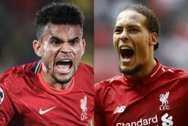 El capitán del Liverpool tuvo un gesto con Luis Díaz al ver su golazo en la Champions League.