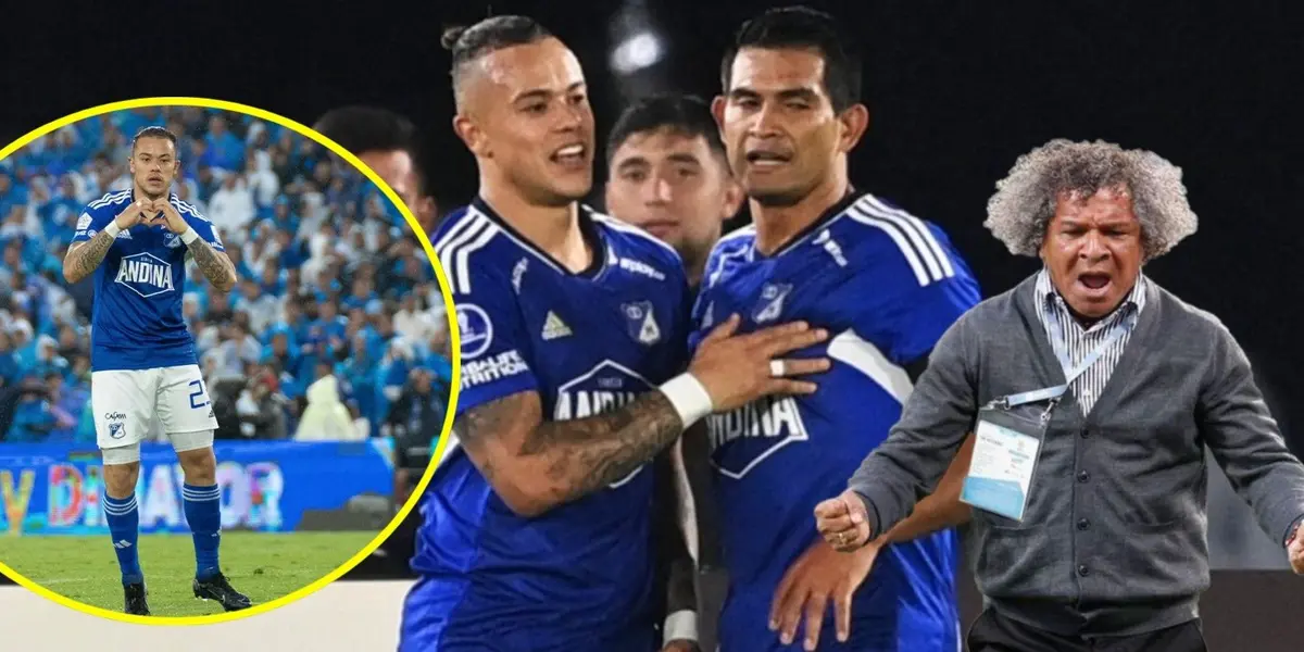 El capitán de Millonarios habló sobre su compañero quien viene marcando con la camiseta del azul