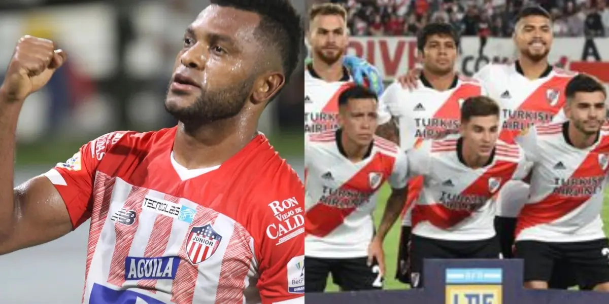 El club argentino estaría interesado en el delantero colombiano de Junior.