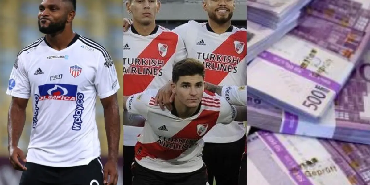 El club argentino estaría negociando con Junior por el delantero colombiano
