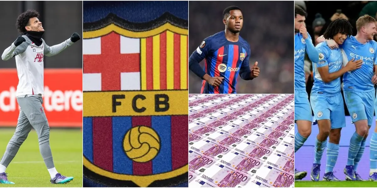 El club catalán al mando de Xavi Hernández estaría internado en Luis Díaz del Liverpool