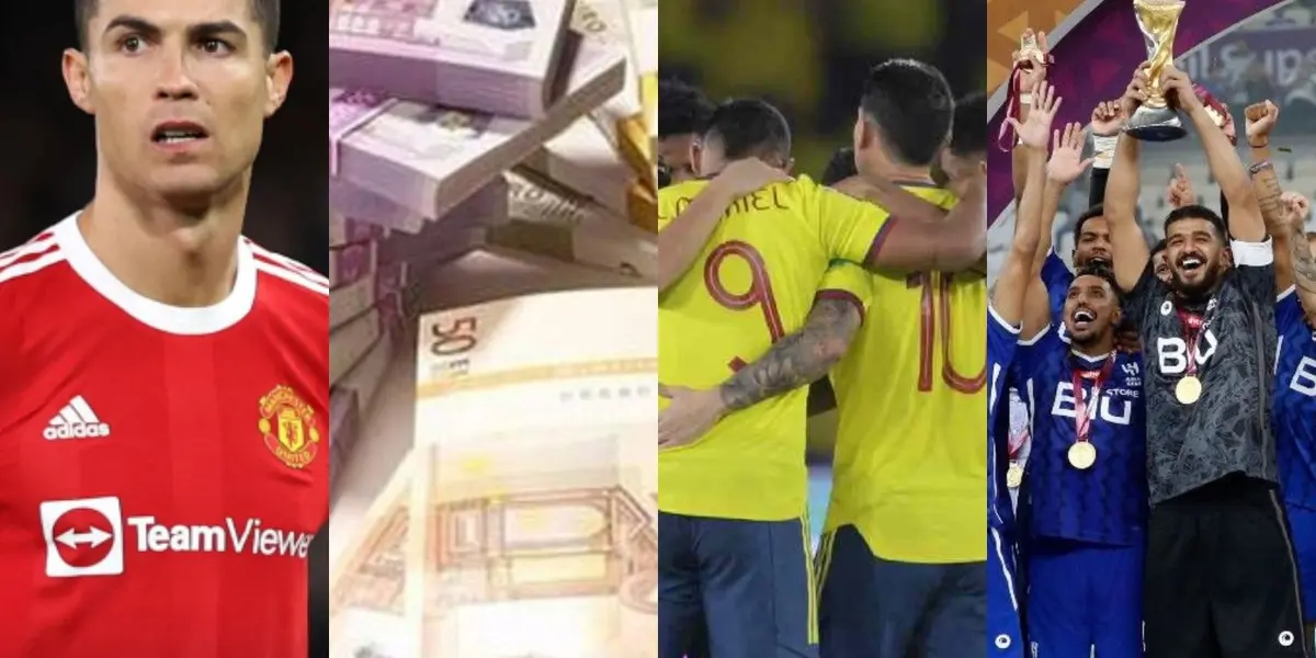 El club donde juega un Selección Colombia le hizo una millonaria oferta a Cristiano Ronaldo del Manchester United