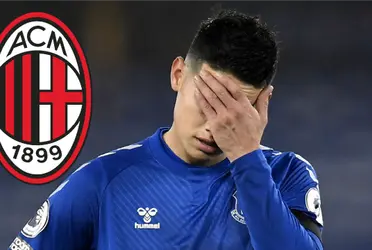 El club italiano tendría en la mira otros volantes como Isco o Hakim Ziyech por encima de James  para concretar su nuevo  volante ofensivo