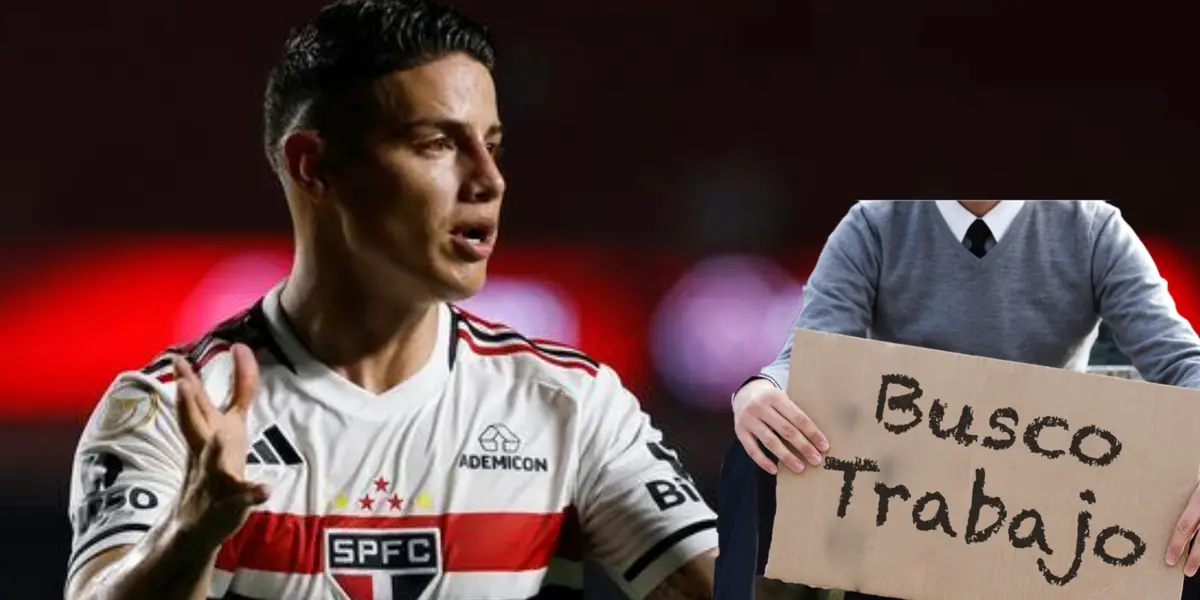 El club que rechazó a James por tronco en el Sao Paulo de Brasil (Foto AS, El Espectador)