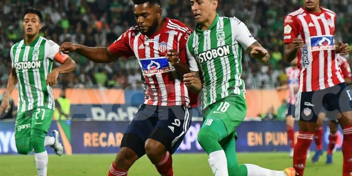 El club verdolaga eliminó a Junior de la liga colombiana y podría fichar a un jugador del tiburón