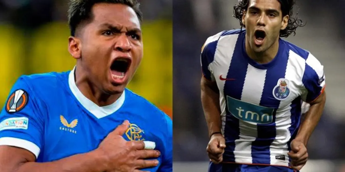 El colombiano Alfredo Morelos acaba de superar el record que tenía Radamel Falcao en la UEFA Europa League.