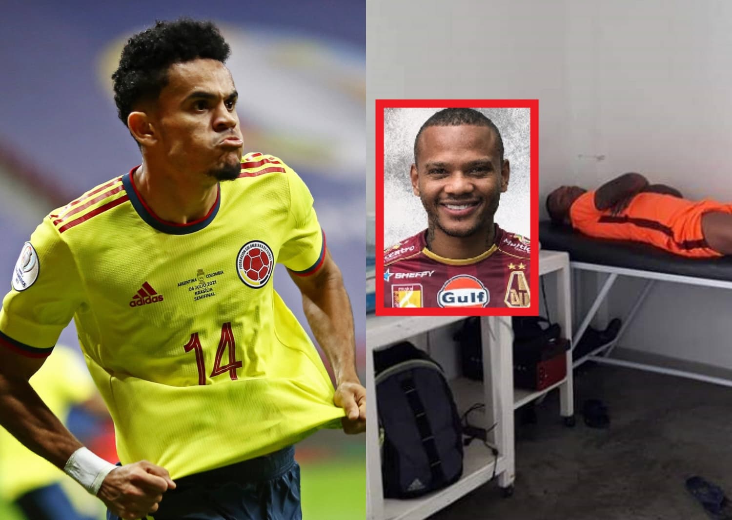 El colombiano Andrés Escobar es un jugador que ha sido marcado por los excesos y no faltan las comparaciones con jugadores como Luis Díaz; con quien comparte la misma posición de juego.