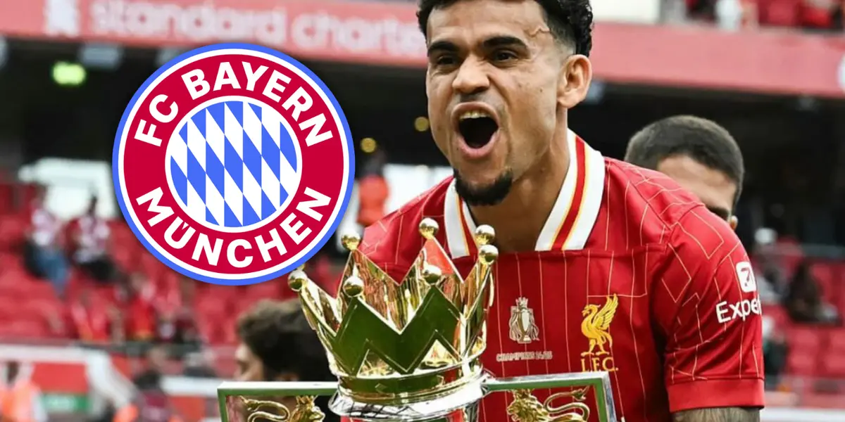 El colombiano aún tiene un nuevo beneficiado en su posible salida del Liverpool Foto: Escudoteca y Luis Díaz