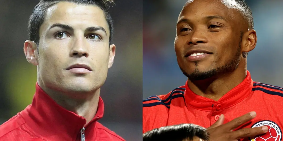 El colombiano Camilo Zúñiga se dio un lujo lo más parecido a Cristiano Ronaldo, se trata de un cuadro donde lo inmortalizaron.