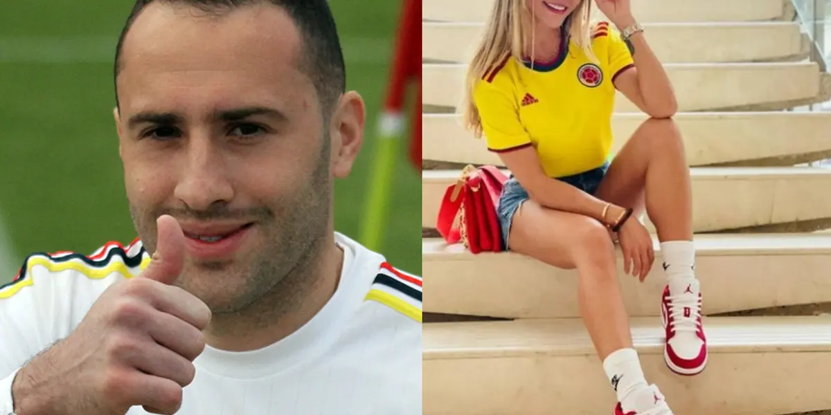 El colombiano David Ospina apoya los negocios familiares y se comenta que ha sido uno de los principales impulsores de la empresa de su esposa Jesica Sterling.