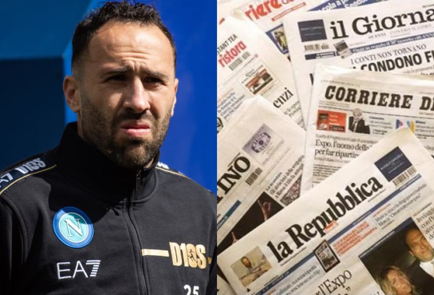 El colombiano David Ospina está en duda en el Napoli de Italia y los medios dan novedades sobre su futuro.