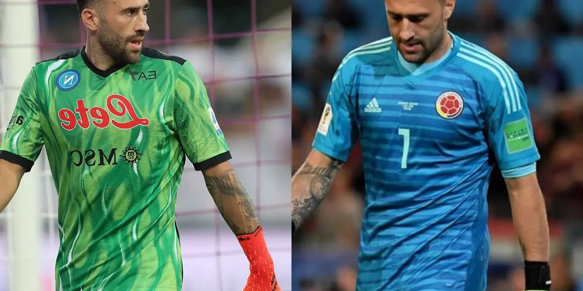 El colombiano David Ospina tras su mal partido contra Perú no ha recibido buenas nuevas en el Napoli.
