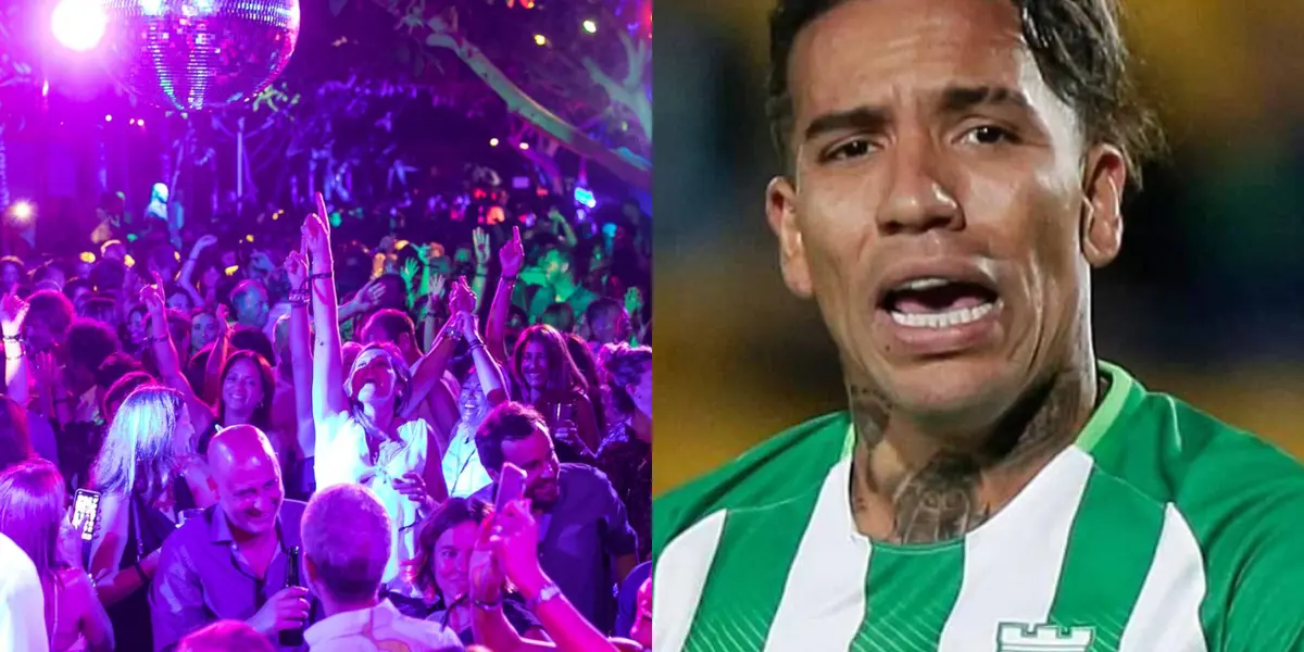 El colombiano Dayro Moreno se conoce por sus excesos fuera de las canchas, pero al parecer su paisano Sebastián Villa lo superaría con creces en ese apartado.