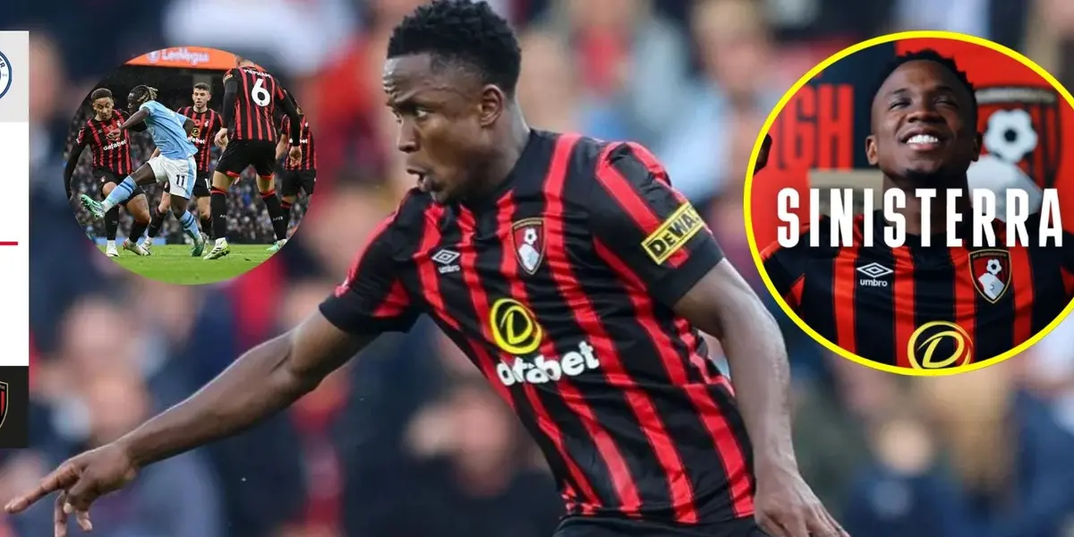 El colombiano descontó en la goleada 6-1 de Manchester City vs Bournemouth en Premier League