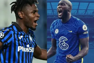 El colombiano Duván Zapata no pasa por un buen momento y otra vez se atraviesa Romelu Lukaku en su camino.