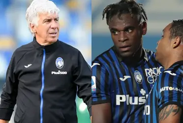 El colombiano Duván Zapata sufrió una grave lesión que lo pone cerca de salir del club a corto plazo.