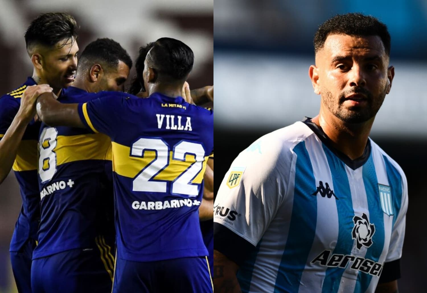 El colombiano Edwin Cardona tuvo en gesto contra su ex equipo el Boca Juniors.