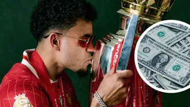 El colombiano es gran figura del cuadro inglés y este podría ser su nuevo salario Foto: Luis Díaz y Pexels