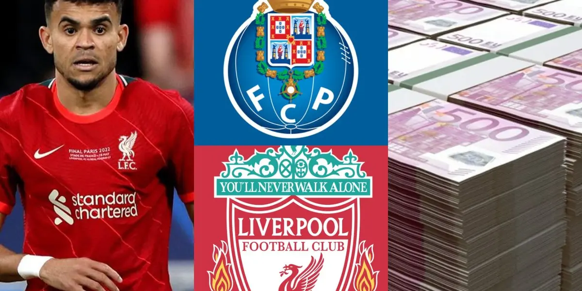 El colombiano es uno de las figuras de Liverpool donde tiene mejores condiciones salariales que Porto