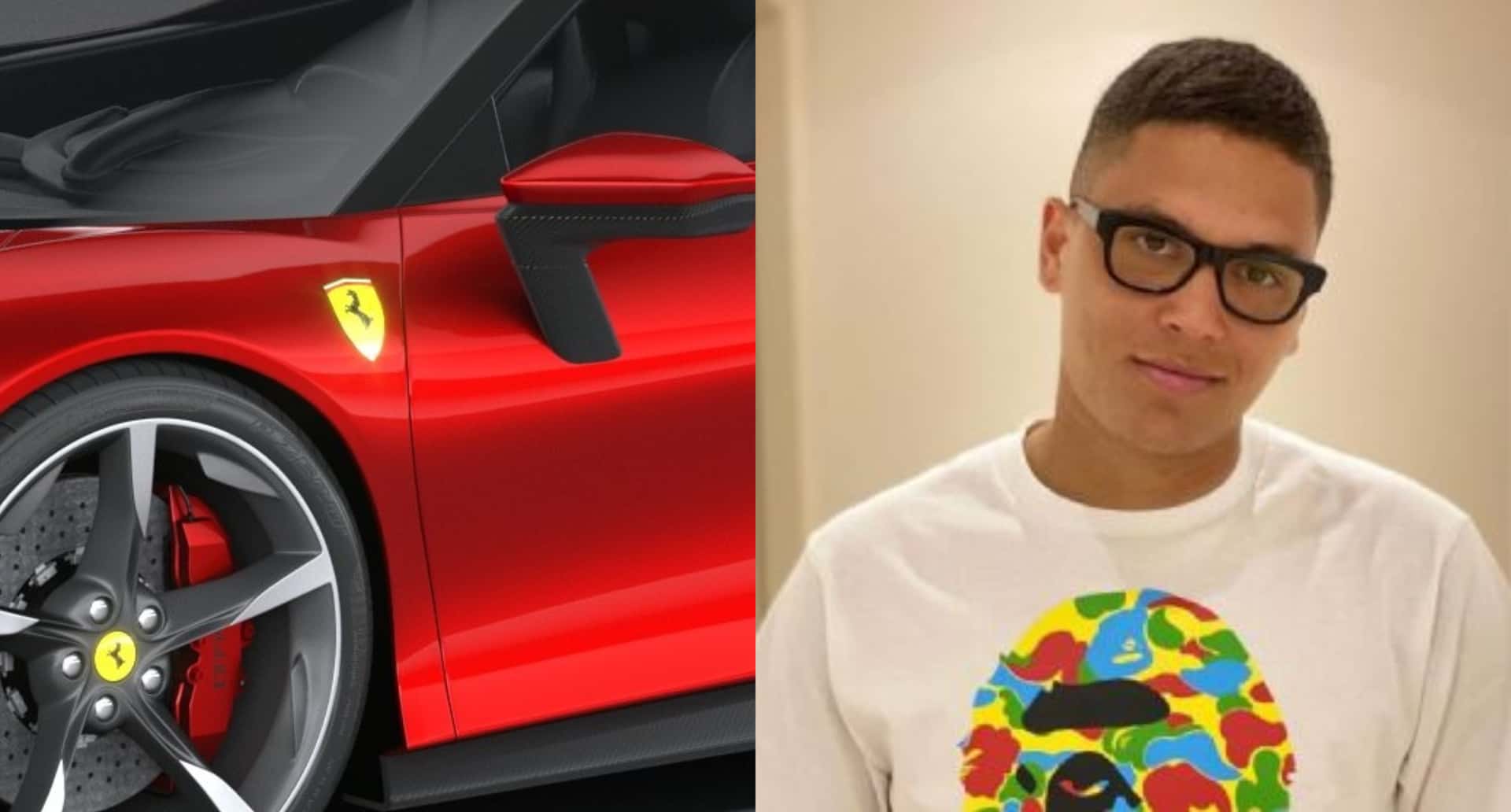 El colombiano está todavía disfrutando de las vacaciones adelantadas que le dio su equipo en China, está libre hasta diciembre, anda de paseo con su lujoso auto y no se le ha visto entrenando.
