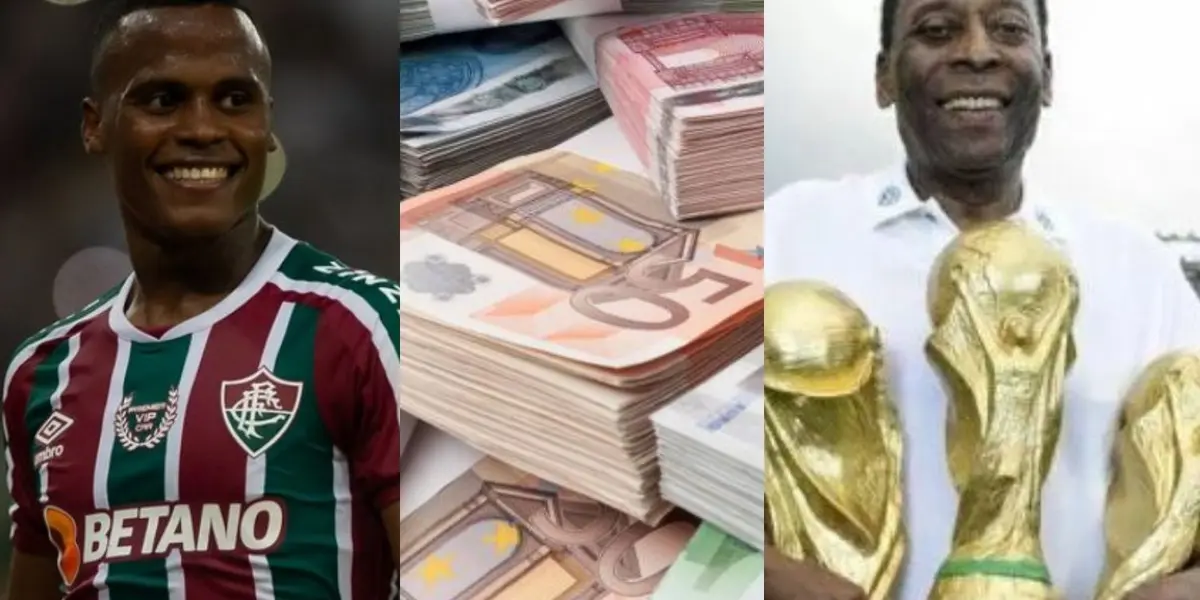 El colombiano esta viviendo un gran momento en Fluminense de Brasil donde es un crack y lo comparan con la leyenda Pelé