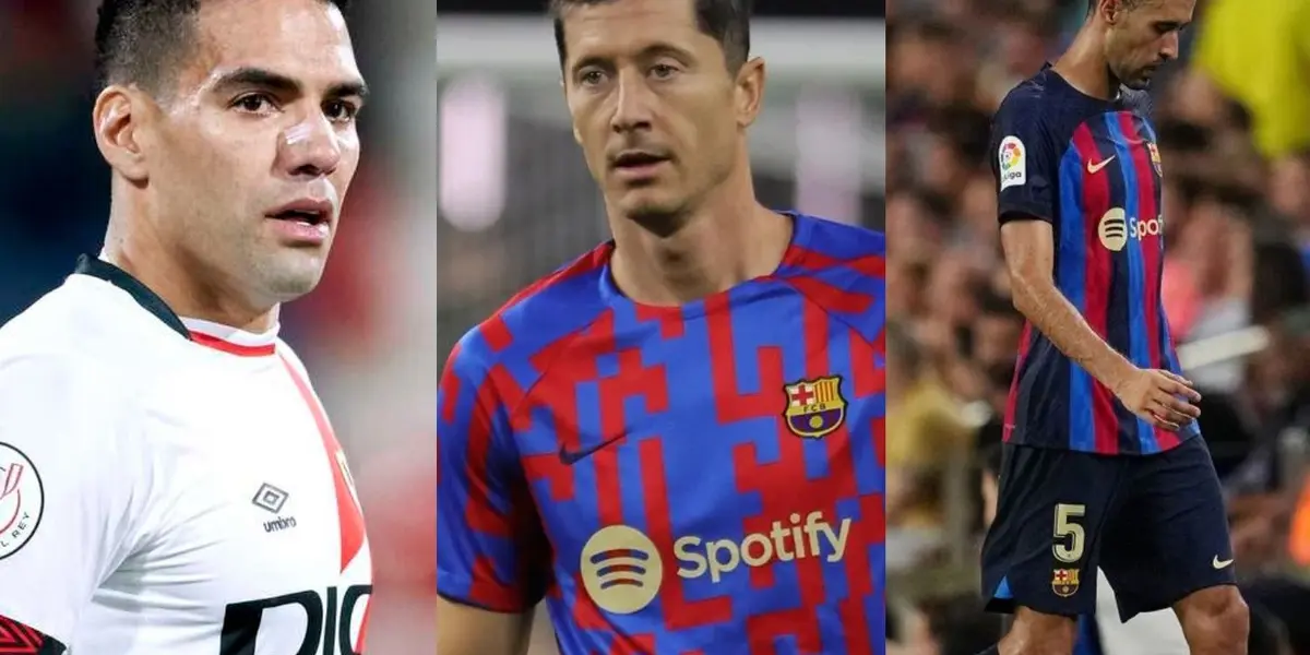 El colombiano estuvo presente en el empate de Rayo Vallecano sin goles ante el Barcelona en la liga de España