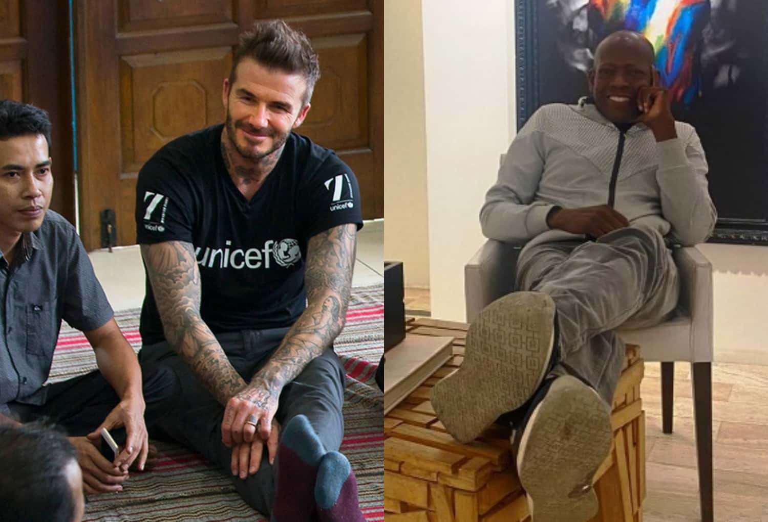 El colombiano Faustino Asprilla en las últimas horas presumió en sus redes sociales un lujoso auto y no faltaron las comparaciones en temas de ayuda social a lo David Beckham.