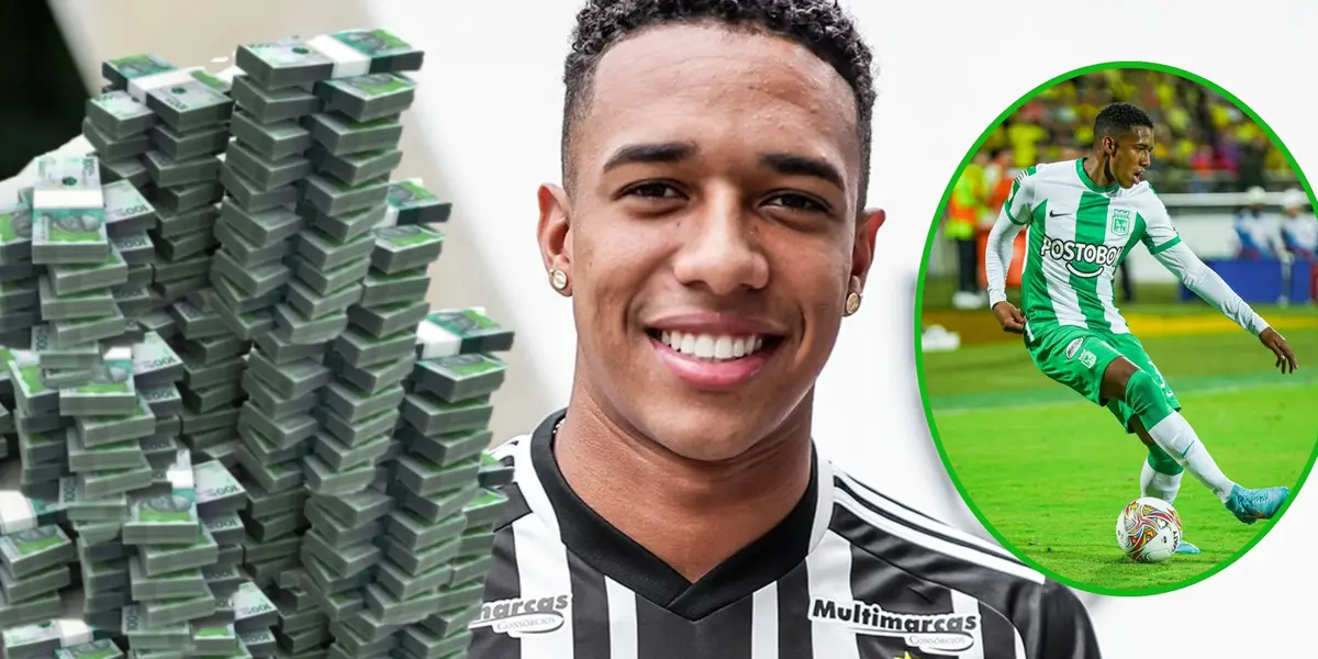 El colombiano fue confirmado como nuevo jugador del cub brasileño (Foto tomada de redes Atlético Mineiro, Caracol Noticias)