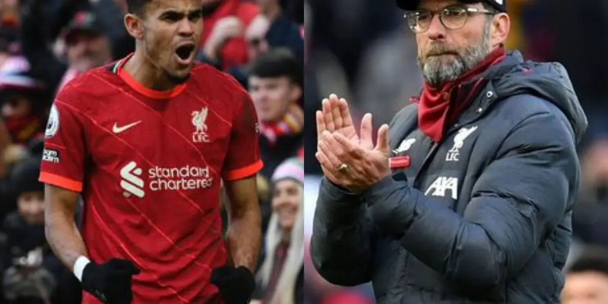 El colombiano fue elegido como el mejor jugador del partido de Liverpool ante Brighton.