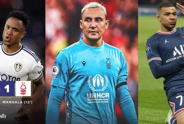 El colombiano fue la figura del partido entre Leeds y Nottingham Forest en Premier League