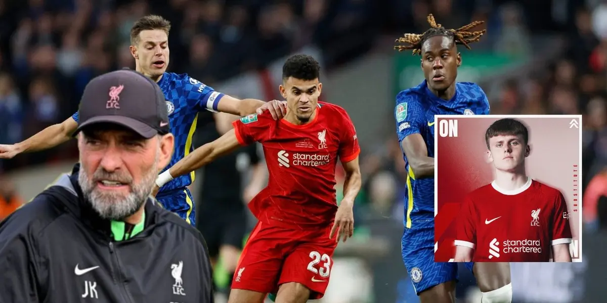 El colombiano fue reemplazo en la segunda parte de Liverpool vs Chelsea en Premier League