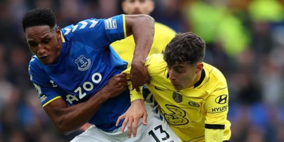 El colombiano fue titular en la victoria 1-0 de Everton ante Chelsea en la Premier League.