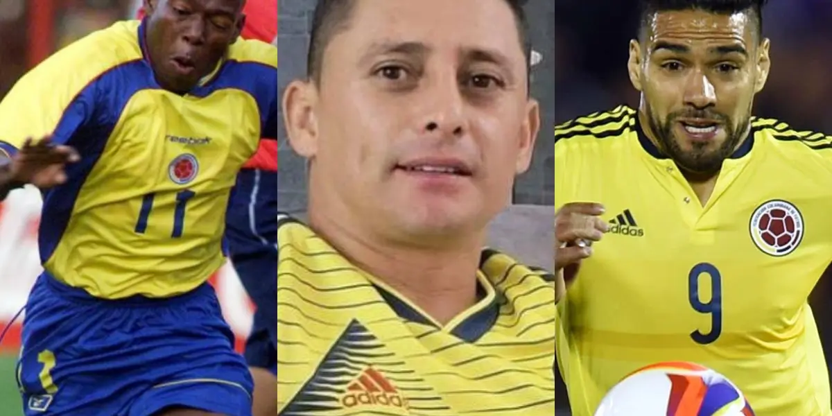 El colombiano Giovanni Hernández mostró en las redes sociales a dos goleadores que admira y respeta profundamente desde su época como jugador.