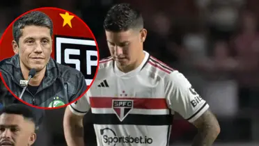 El colombiano ha recibido duras críticas tras la eliminación de Sao Paulo (Fotos: Antena 2, La Razón)