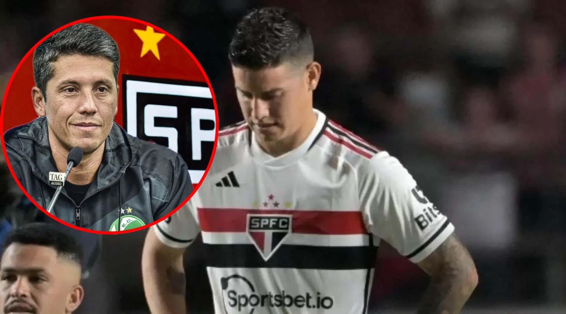 El colombiano ha recibido duras críticas tras la eliminación de Sao Paulo (Fotos: Antena 2, La Razón)