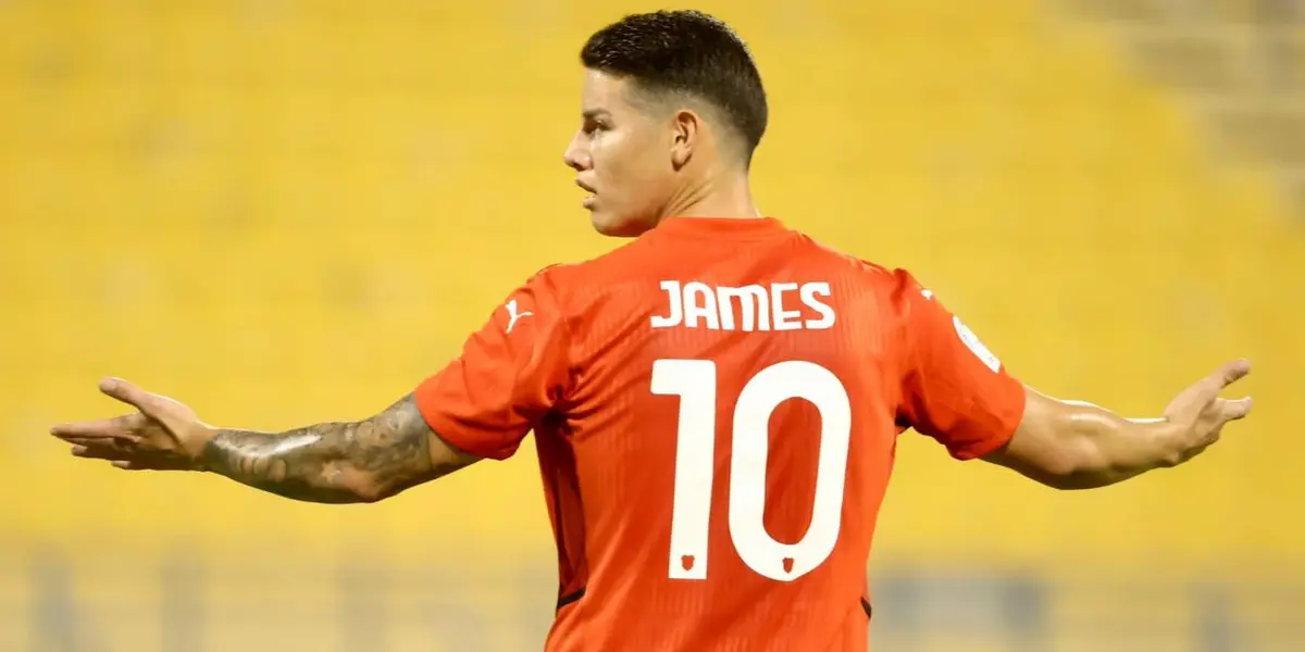 El colombiano no ha vuelto a jugar porque La Liga de las estrellas de Qatar esta suspendida, mientras tanto James anda en otros pasos alejados del Fútbol.