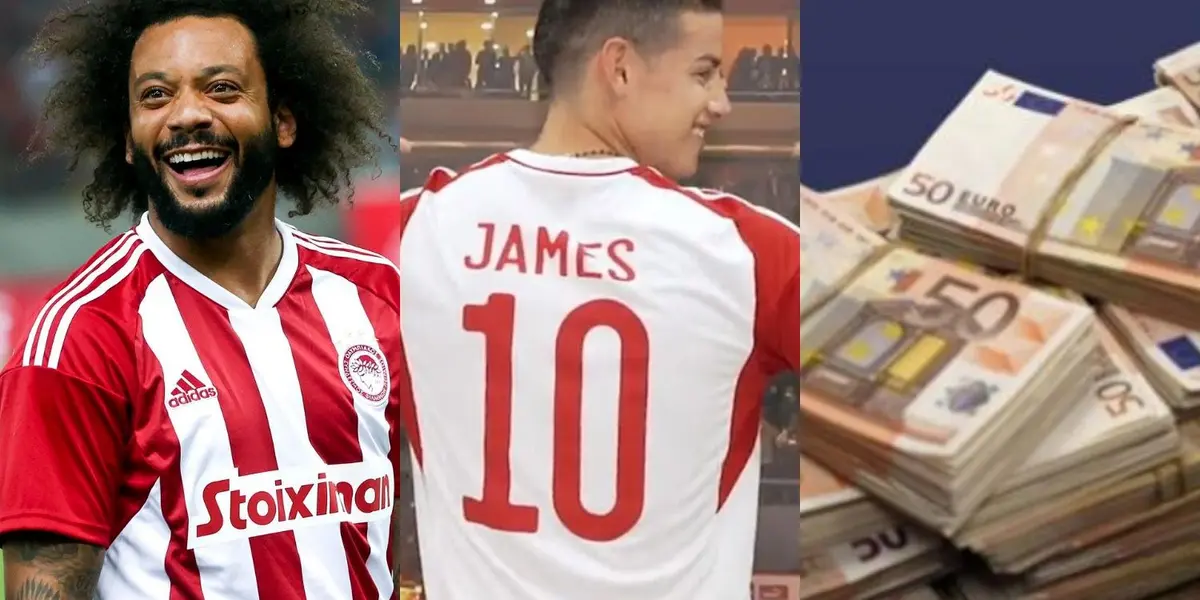 El colombiano habría tenido una rebaja salarial muy grande para llegar a Olympiacos