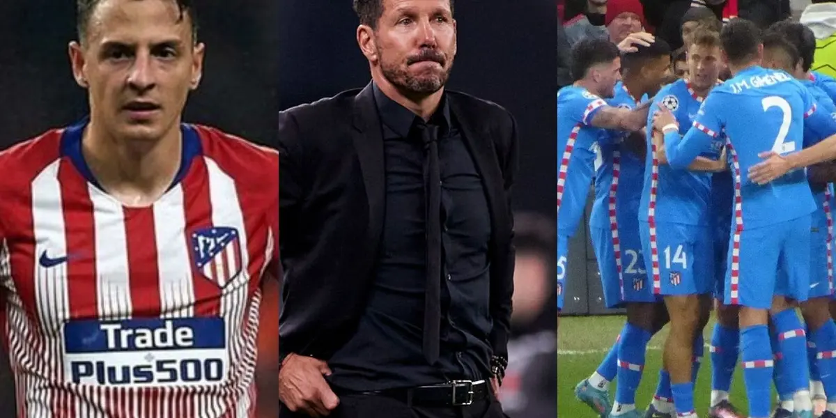 El colombiano hizo una jugada en España contra el Atlético de Madrid que dirige Diego Simeone