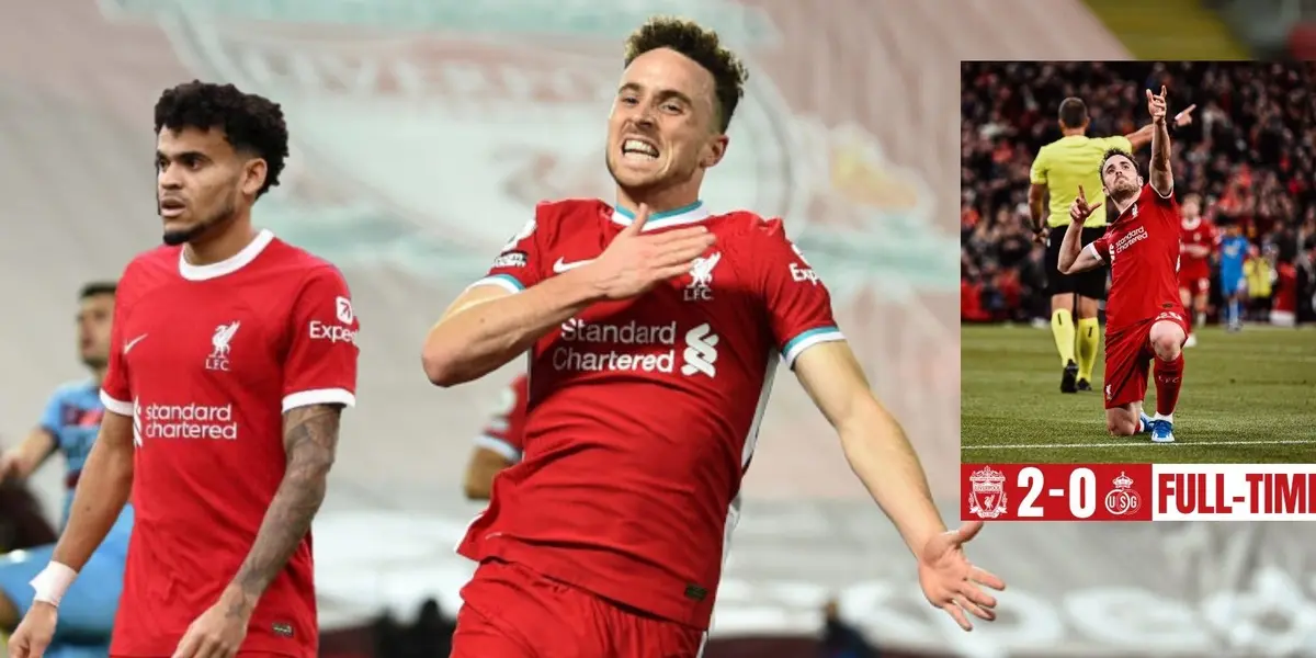 El colombiano ingresó en la segunda parte del partido que gana Liverpool ante Union Saint Gilloise