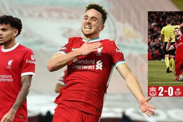 El colombiano ingresó en la segunda parte del partido que gana Liverpool ante Union Saint Gilloise