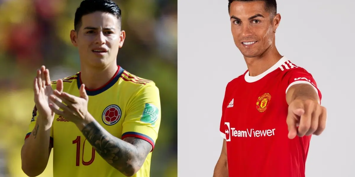 El colombiano James Rodríguez no deja de escapar de las críticas y hasta comparan lo que debería aprender de Cristiano Ronaldo.