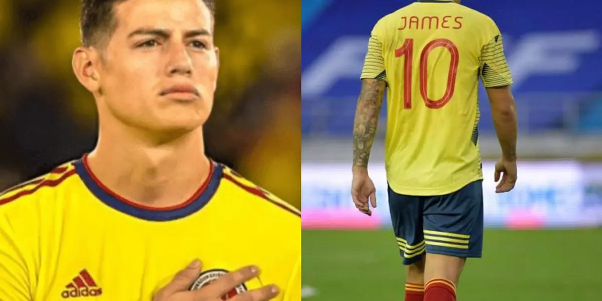 El colombiano James Rodríguez frente a todo lo que sucede en la Selección Colombia contará todo lo que sucede en el equipo.
