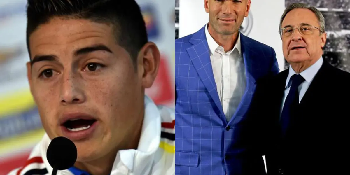 El colombiano James Rodríguez en la previa del partido del Real Madrid contra el FC Barcelona tiene su opinión con respecto al cuadro “Merengue”.