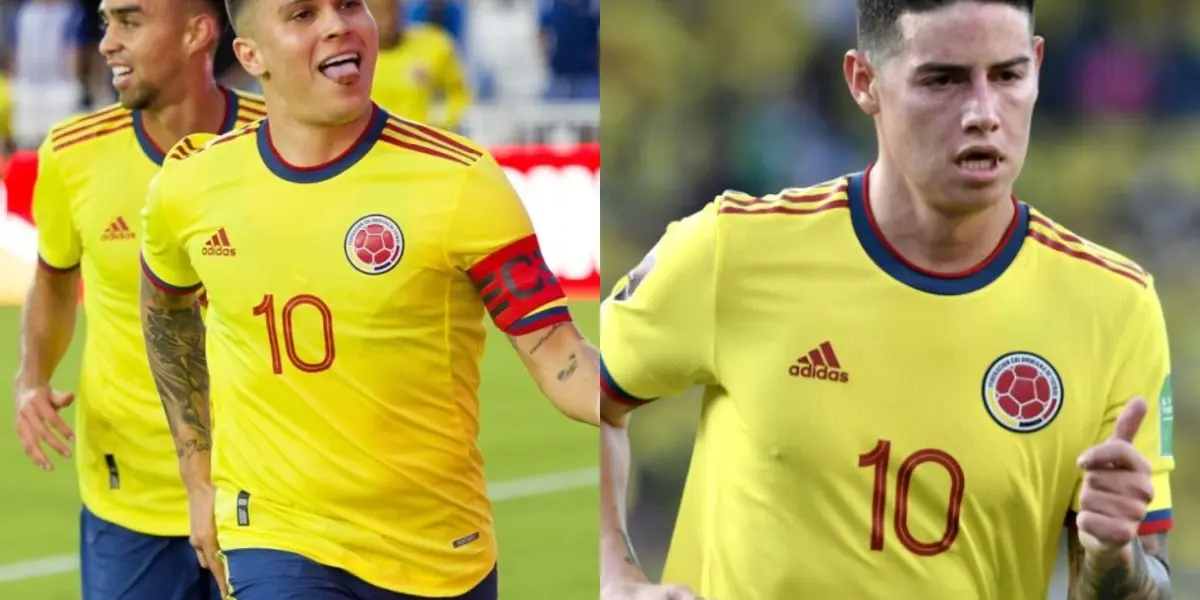 El colombiano James Rodríguez reaccionó tras conocer que volverá Juan Fernando Quintero y no quiere perder la titularidad en la Selección Colombia.