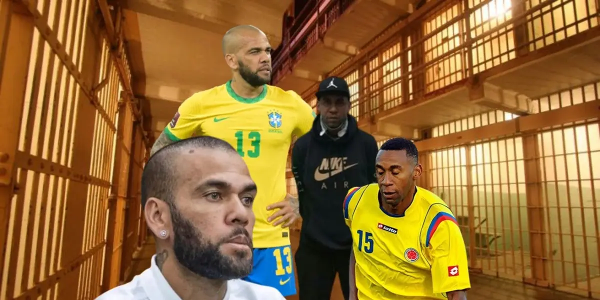 El colombiano Jhon Viáfara pasa sus días en prisión y el jugador Dani Alves conmociona al mundo por el caso en el que está envuelto.