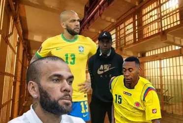 El colombiano Jhon Viáfara pasa sus días en prisión y el jugador Dani Alves conmociona al mundo por el caso en el que está envuelto.